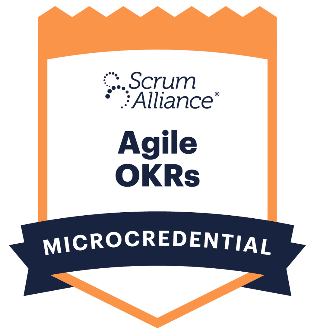 Agile OKRs Badge